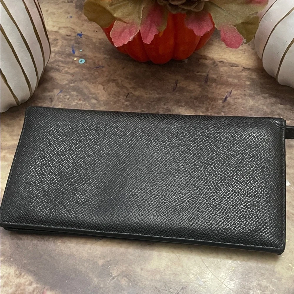 Bulgari Black Leather Key Holder